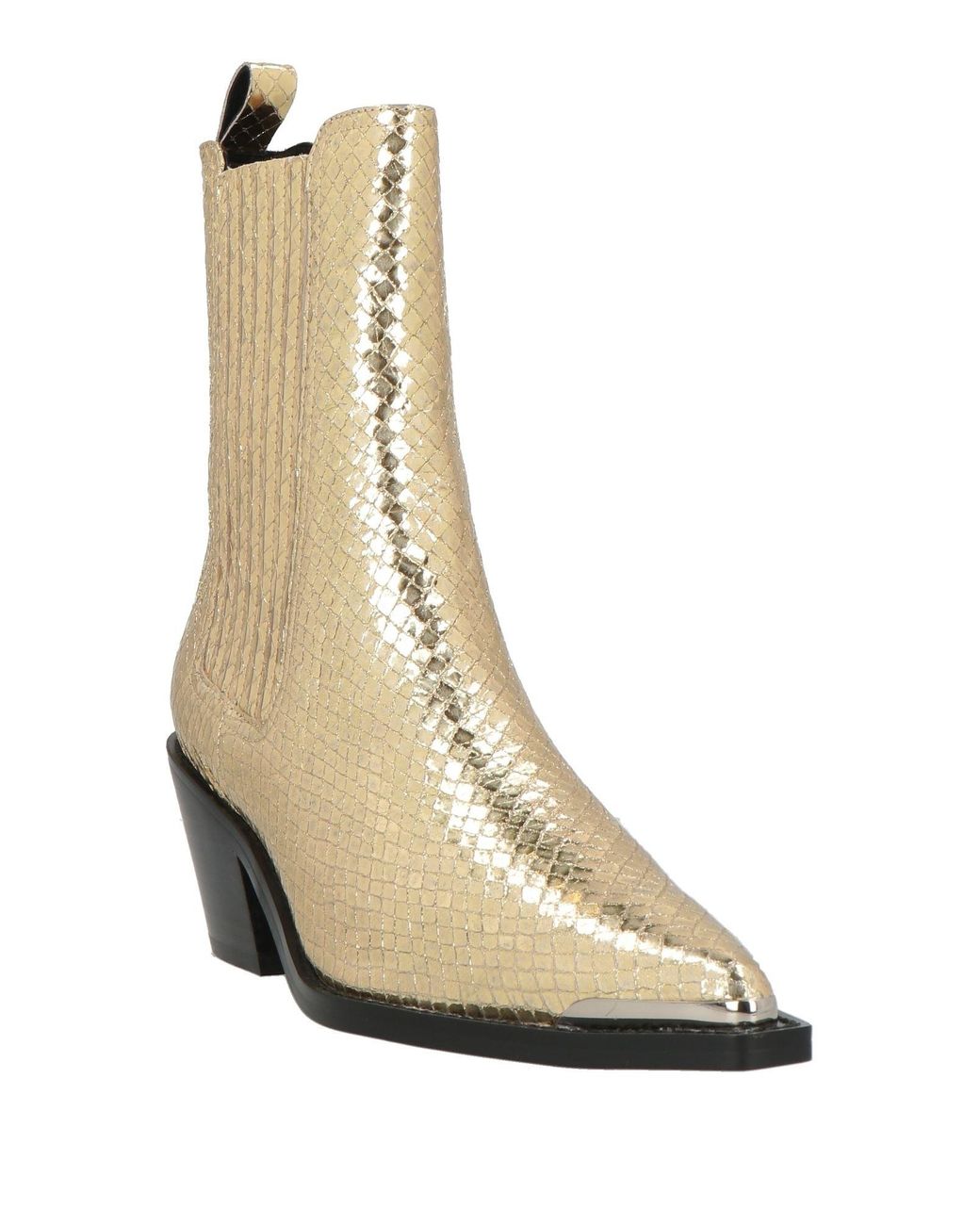Lola Cruz Natural Ankle Boots