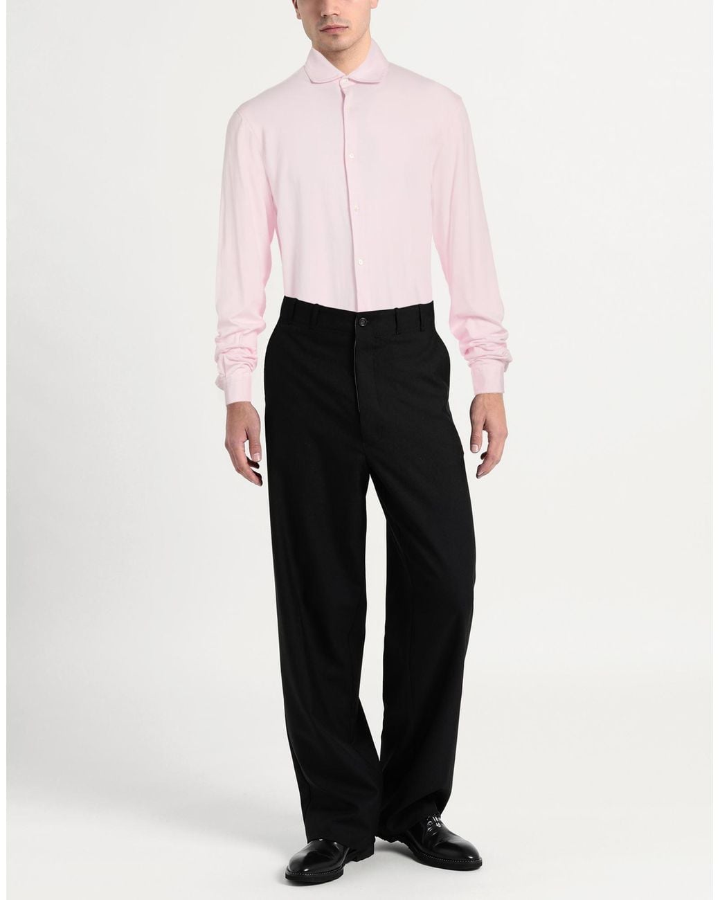 FILIPPO DE LAURENTIIS Pink Shirts for men
