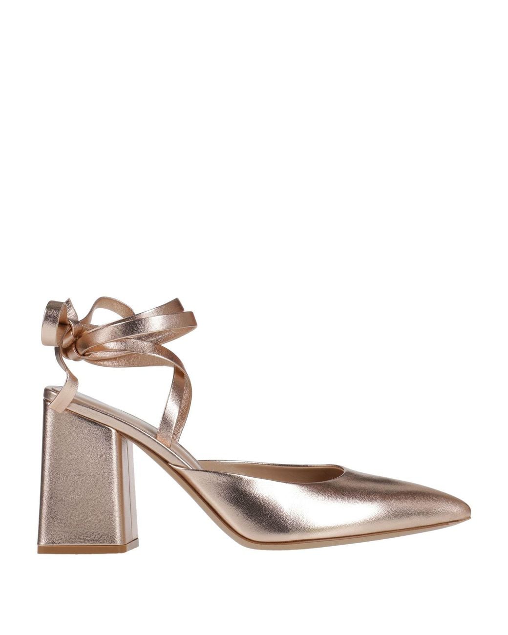Gianvito Rossi Natural Pumps Leather