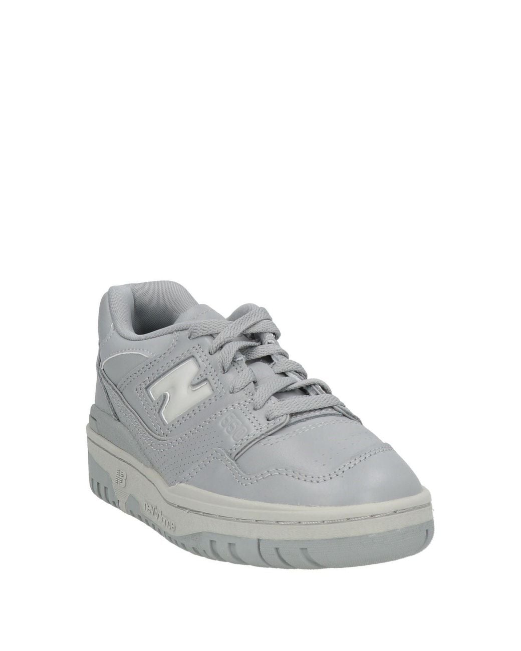 New Balance Gray Sneakers Leather