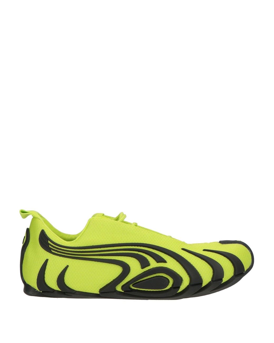 PUMA Green Lime Sneakers Textile Fibers for men