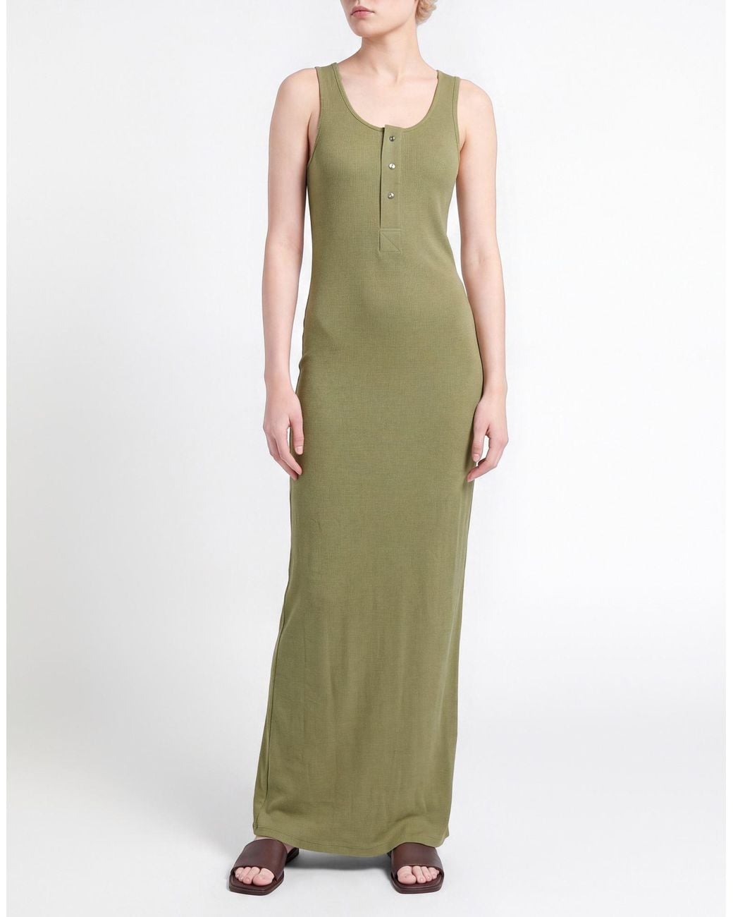 AMI Green Maxi Dress