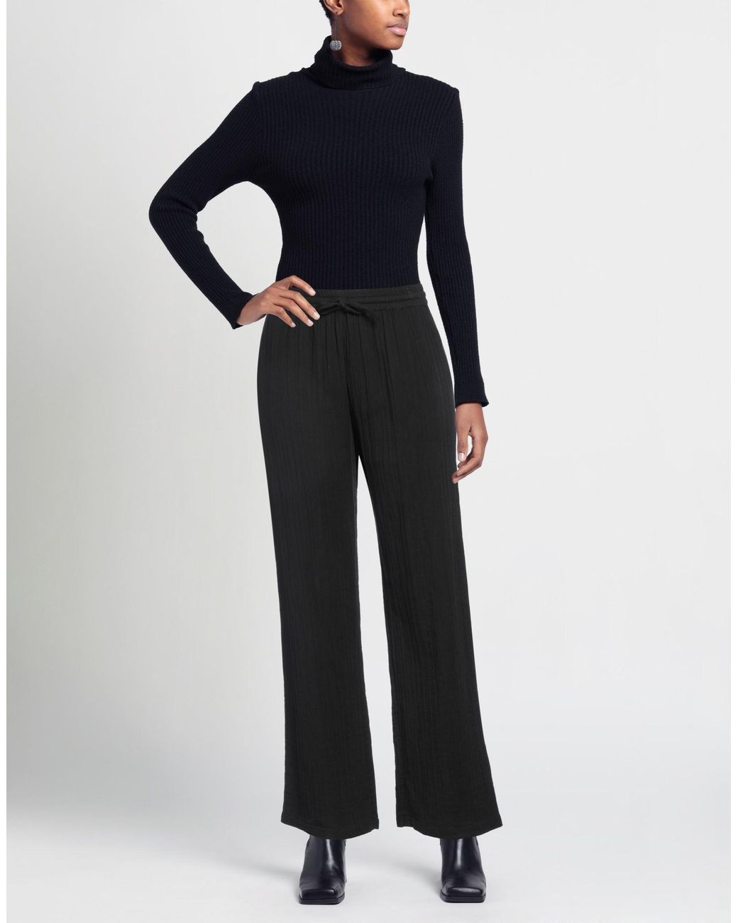 Not Shy Black Trouser