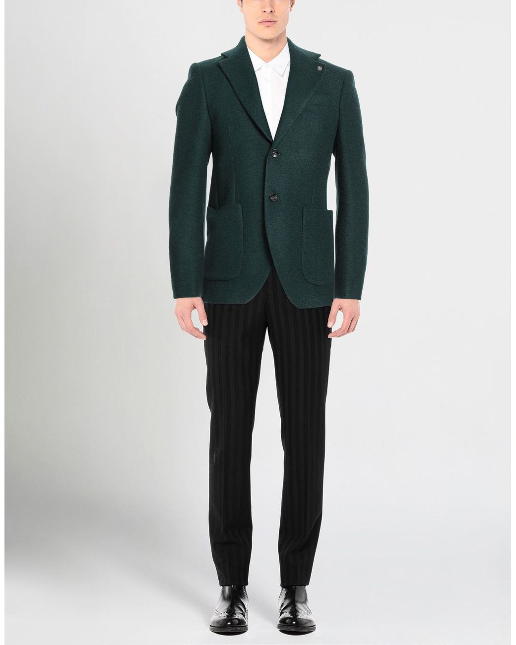 Officina 36 Green Blazer for men