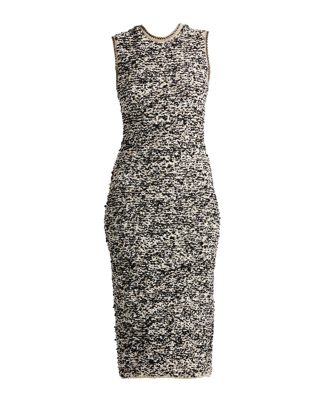 Fabiana Filippi Black Midi Dress