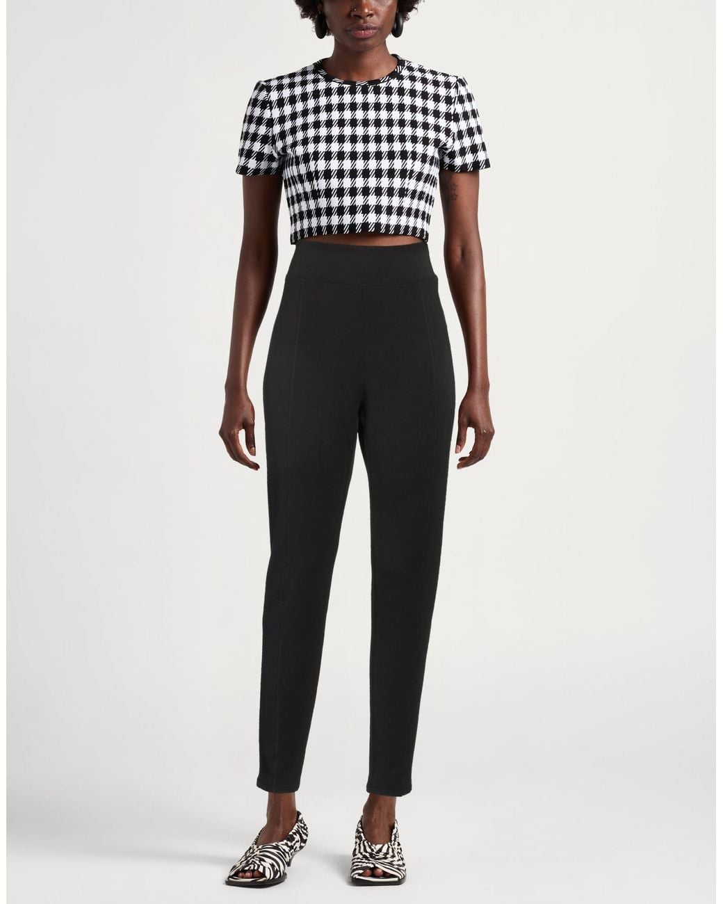 ARMANI EXCHANGE Black Leggings