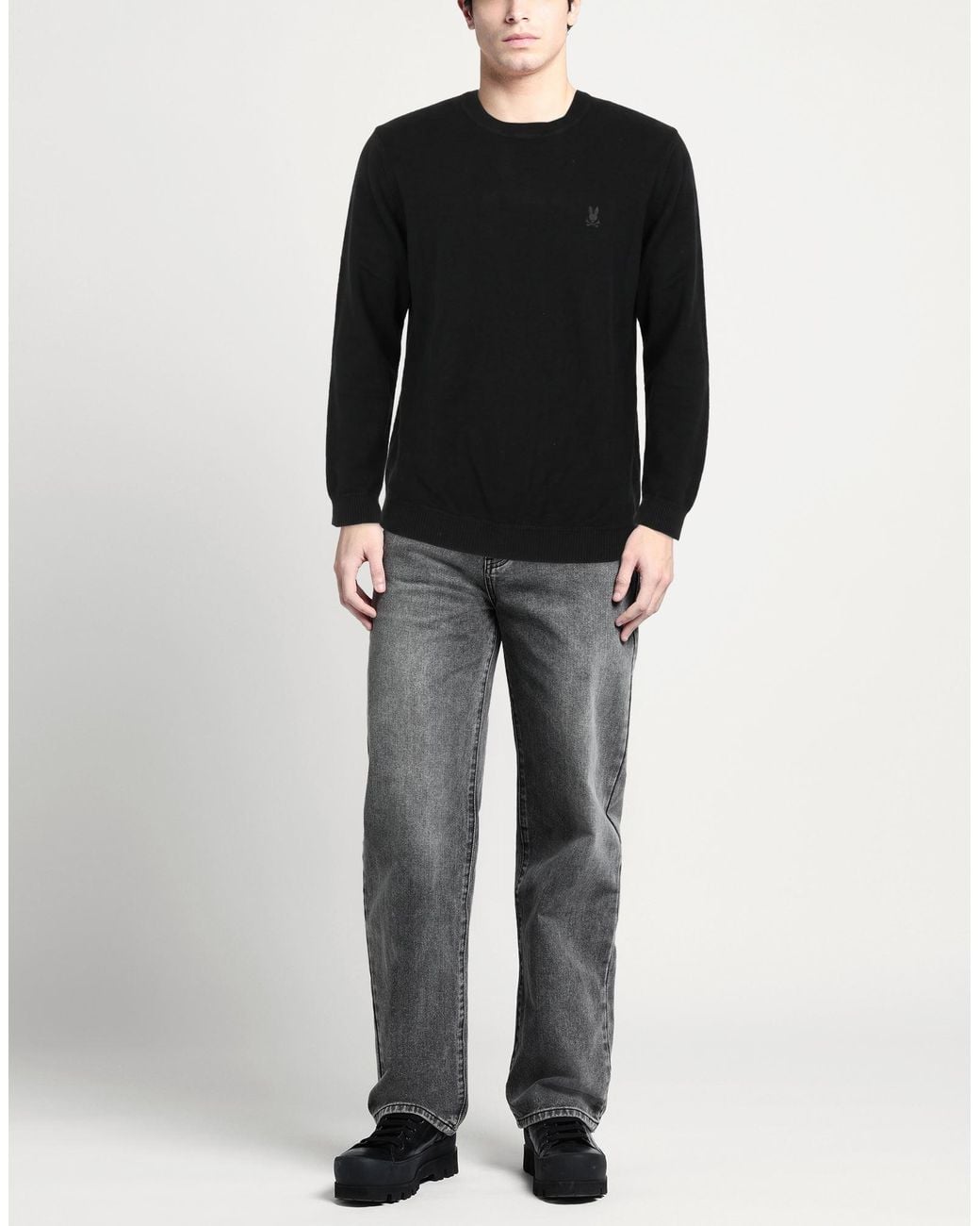 Psycho Bunny Black Sweaters for men