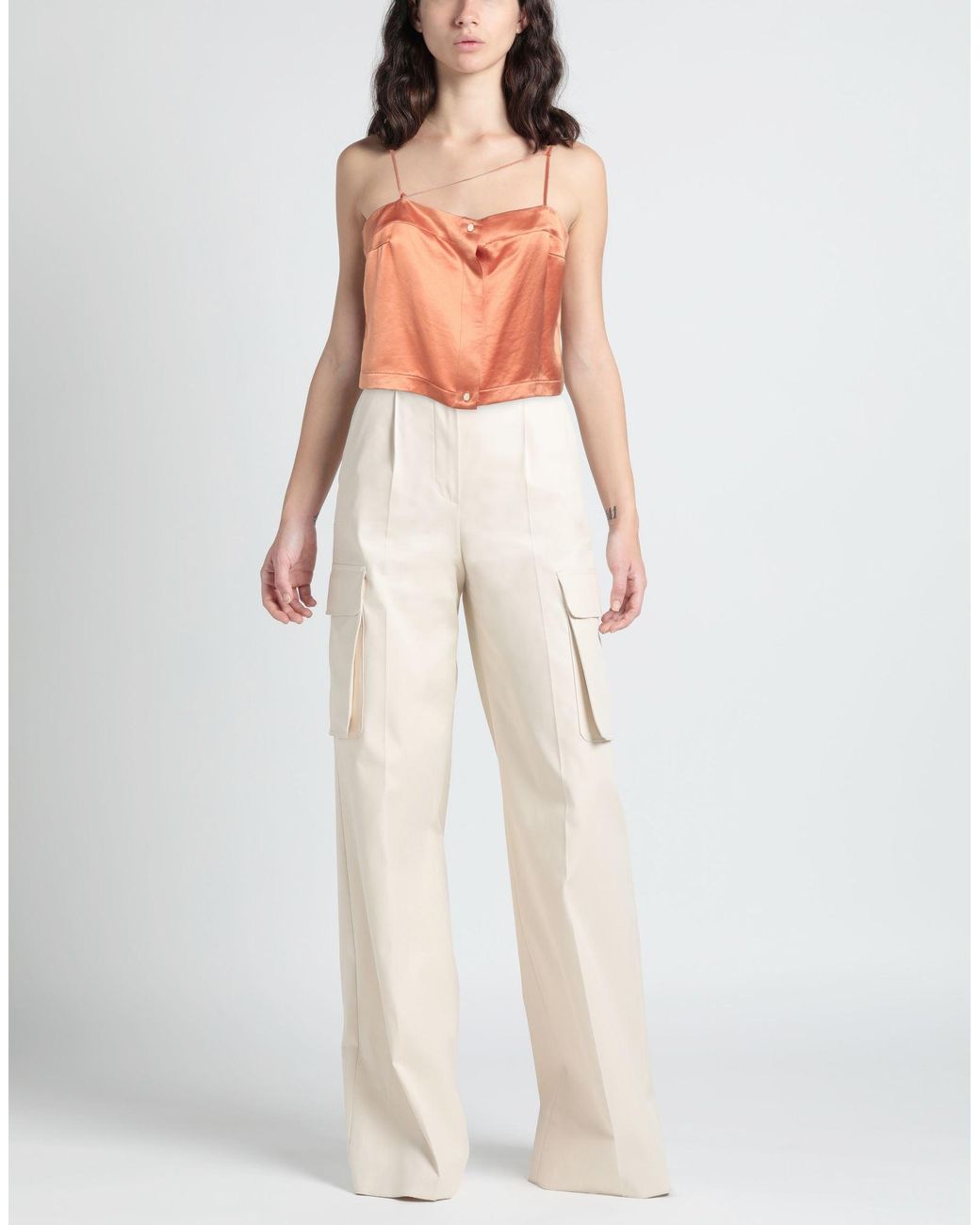 Top Isabelle Blanche de color Pink
