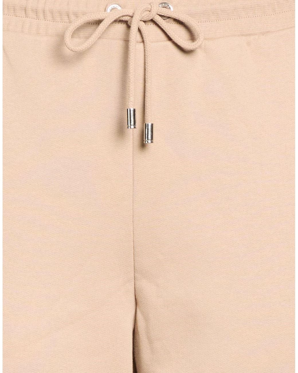 FRAME Natural Camel Pants Cotton, Polyester