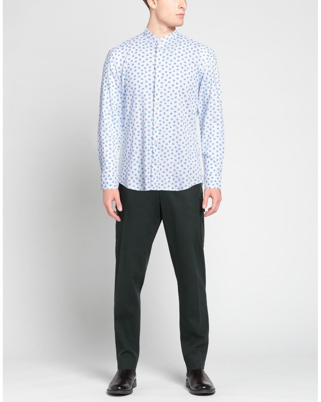 BASTONCINO Blue Shirt for men