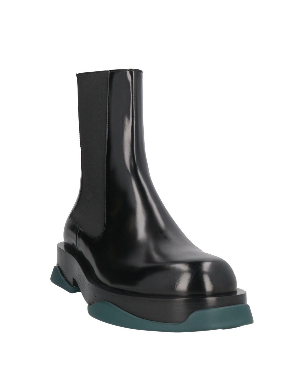 Jil Sander Black Ankle Boots Leather for men