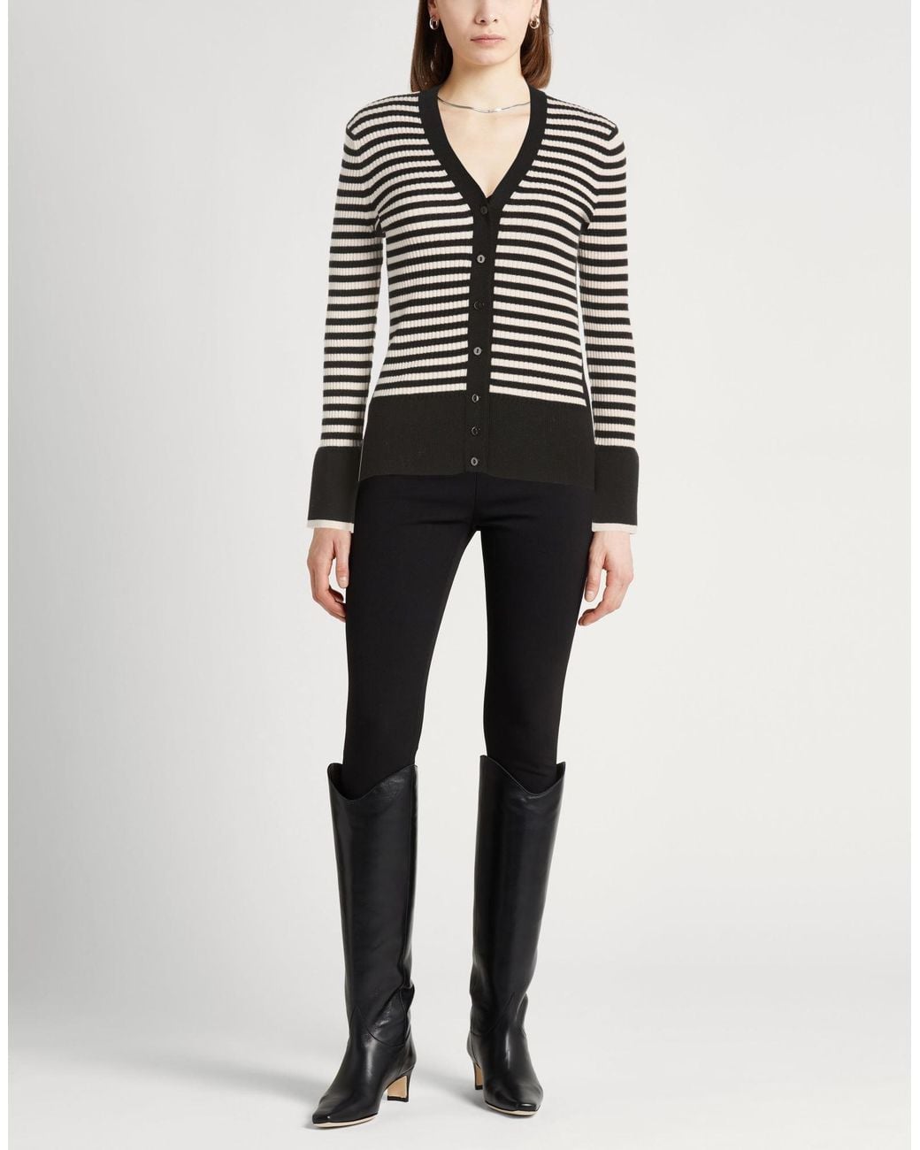 Anna Molinari Black Cardigan