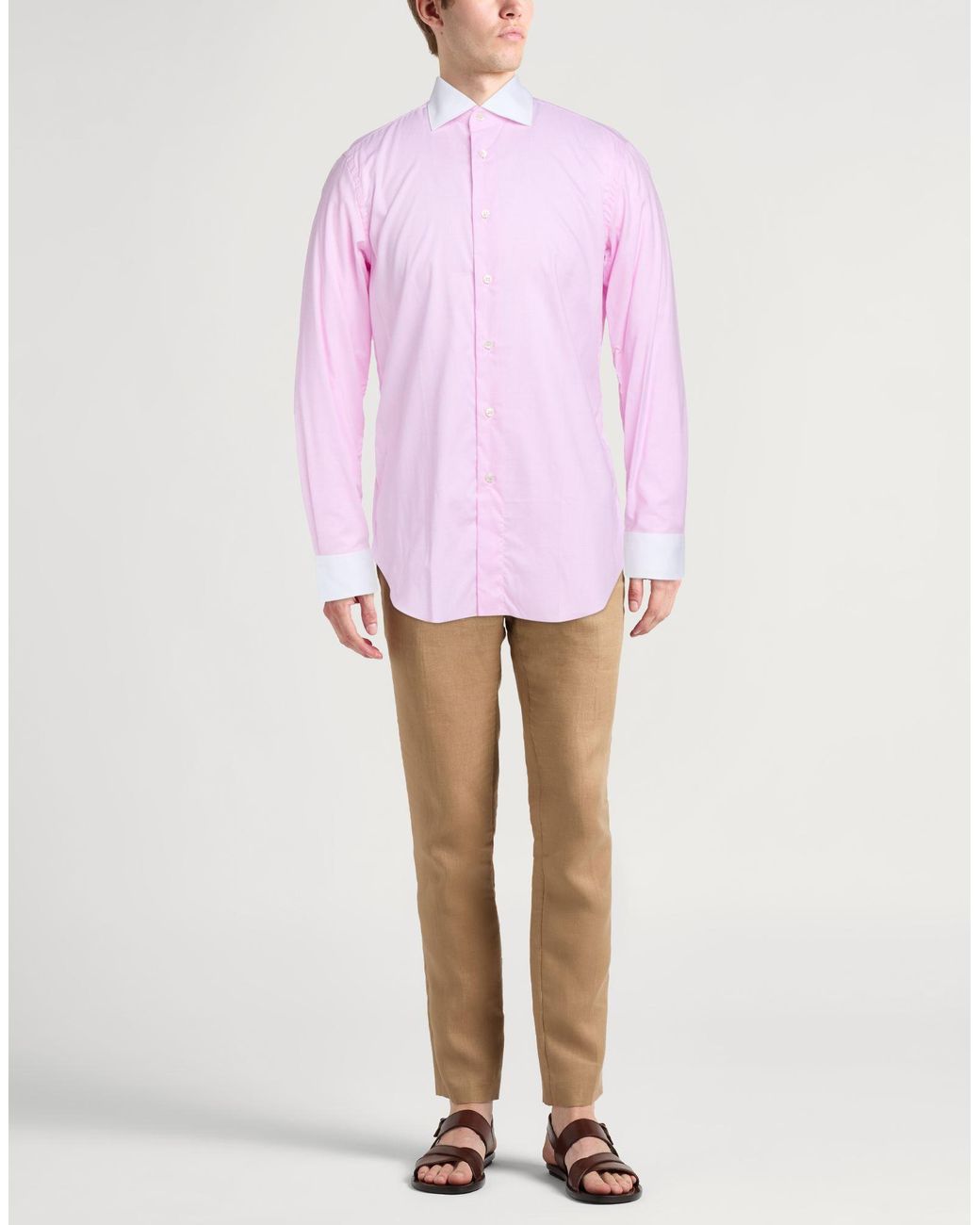 Brioni Pink Shirt for men