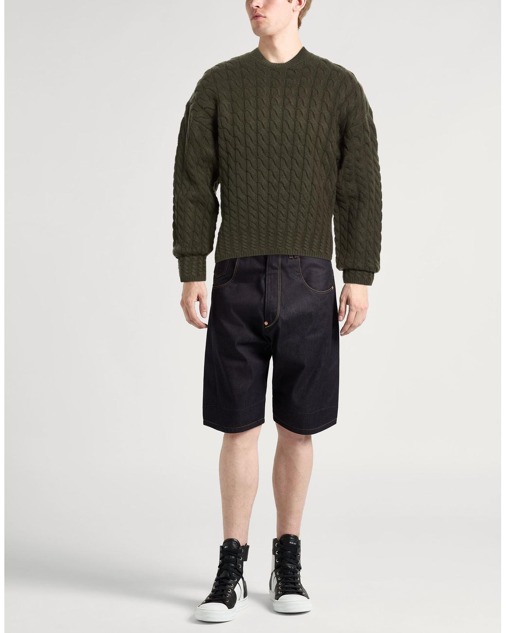 Pullover Theory de hombre de color Green