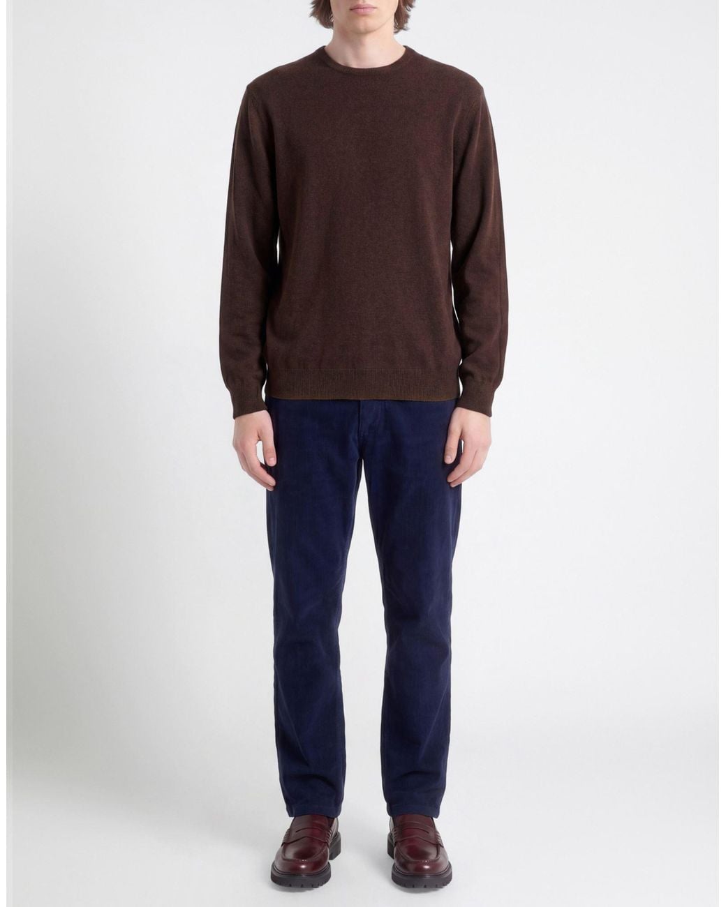 Pullover Kangra de hombre de color Brown