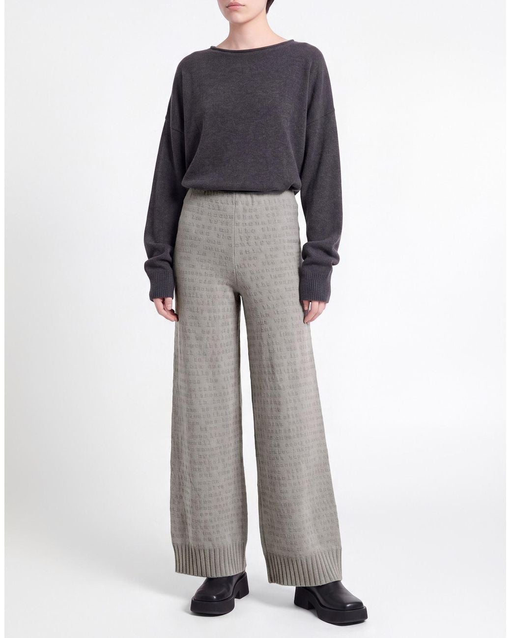 Liviana Conti Gray Trouser