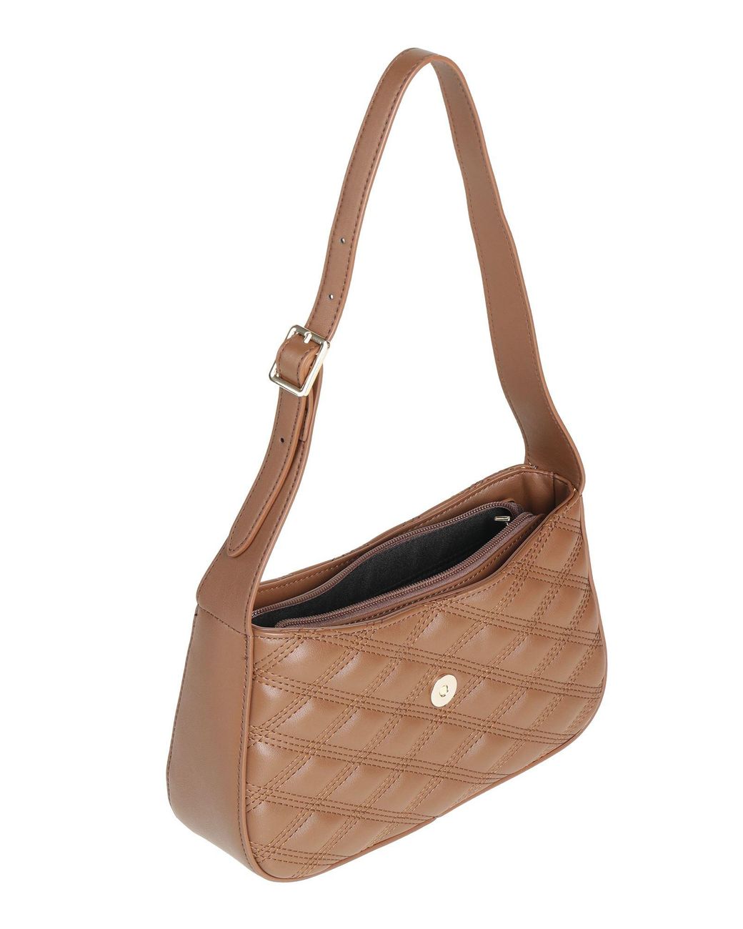 Roberto Cavalli Brown Shoulder Bag