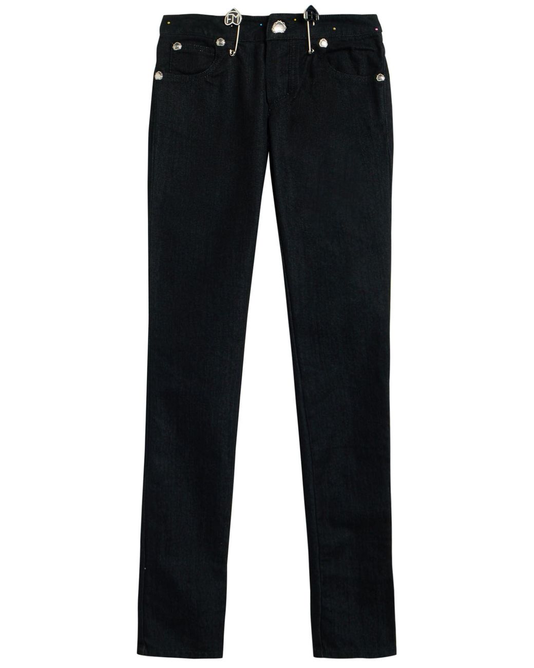 Frankie Morello Blue Jeans Cotton, Polyester, Elastane