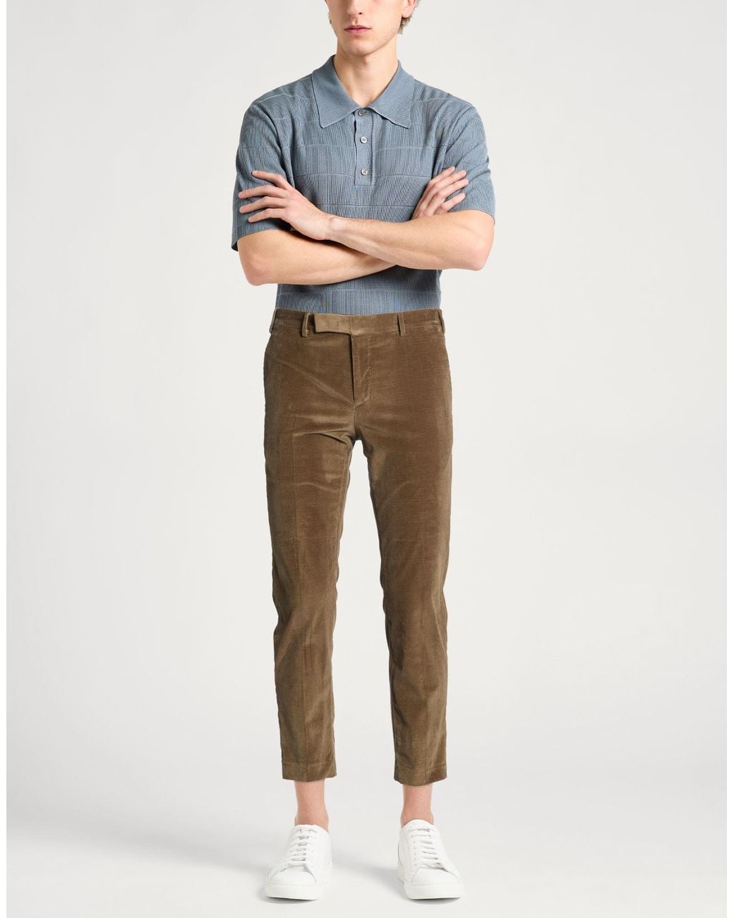 PT Torino Natural Pants Cotton, Elastane for men