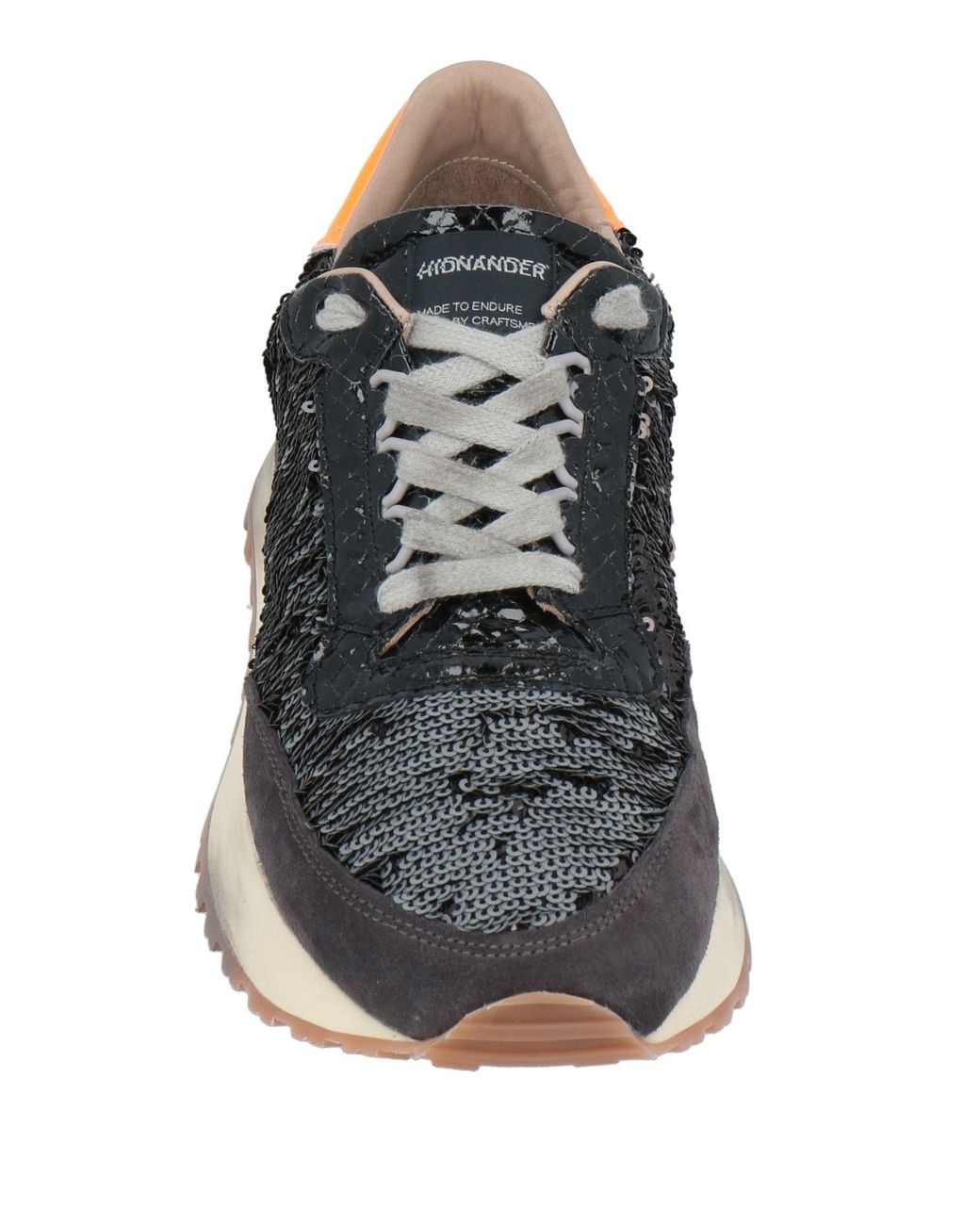 HIDNANDER Gray Sneakers Leather