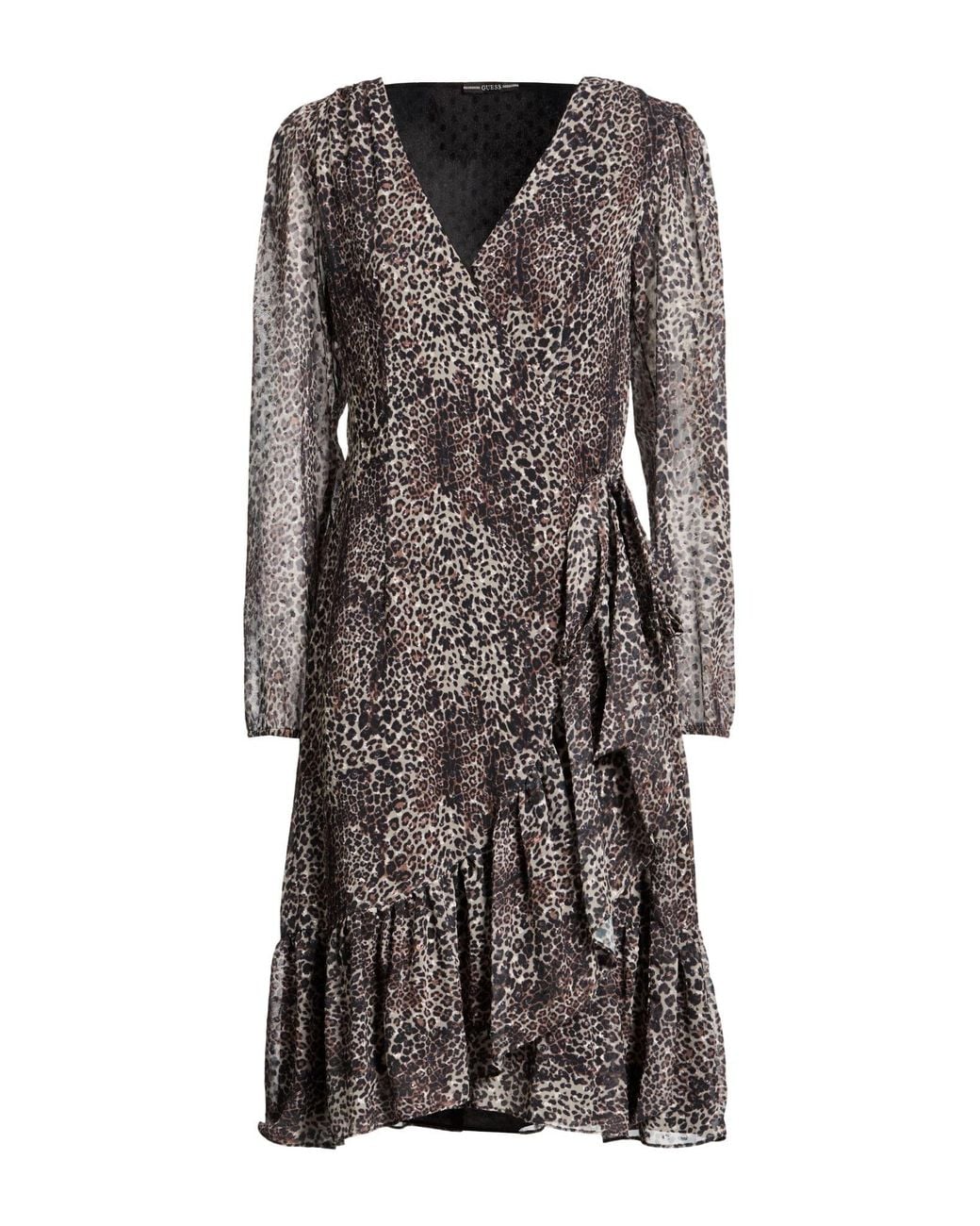 Guess Gray Midi Dress