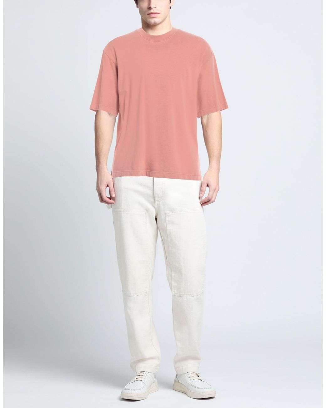 Acne Pink T-shirt for men