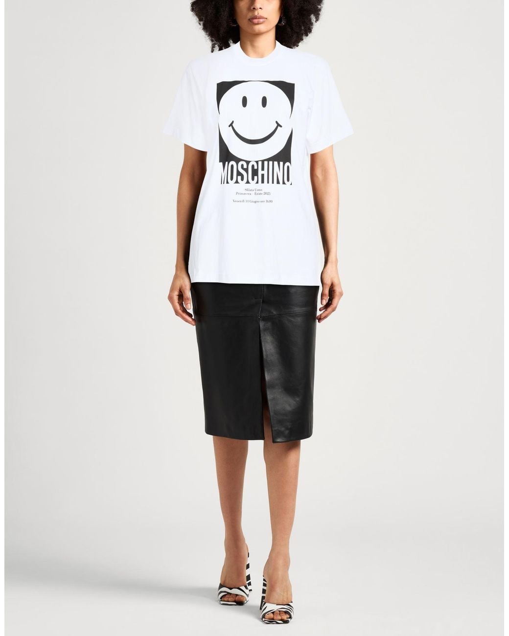 Moschino White T-Shirts