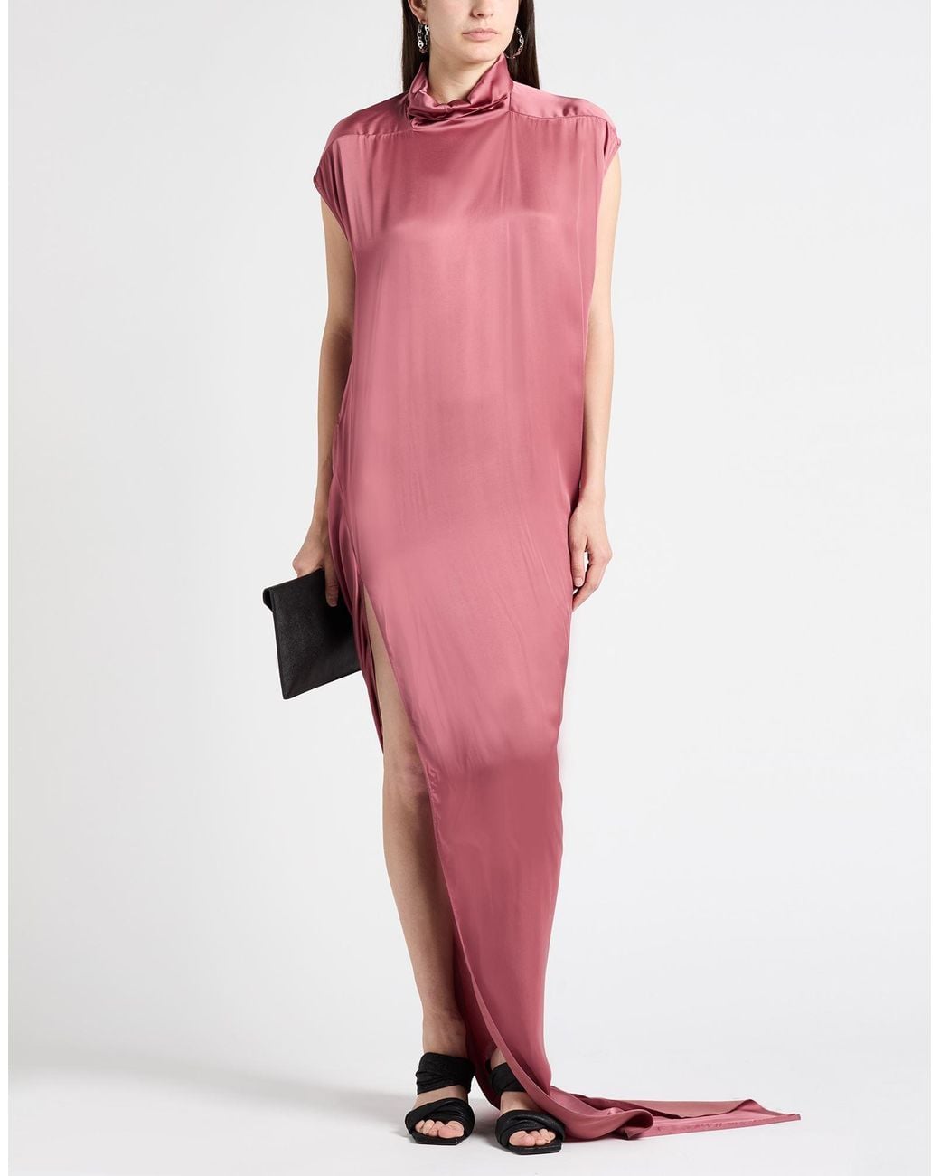 Rick Owens Pink Maxi Dress