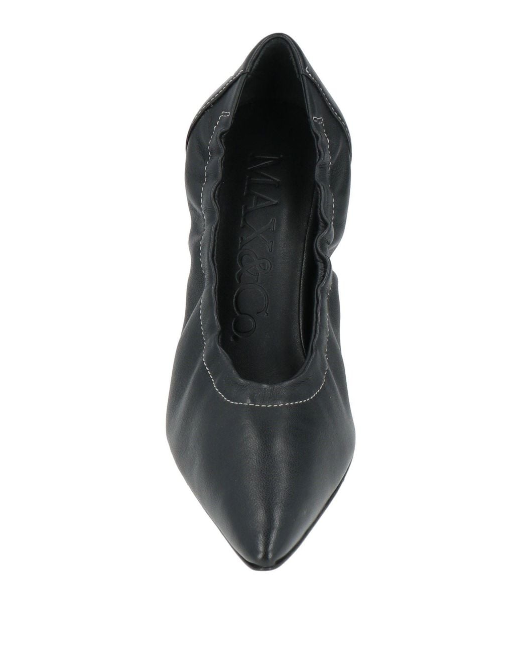 MAX&Co. Gray Pumps Leather
