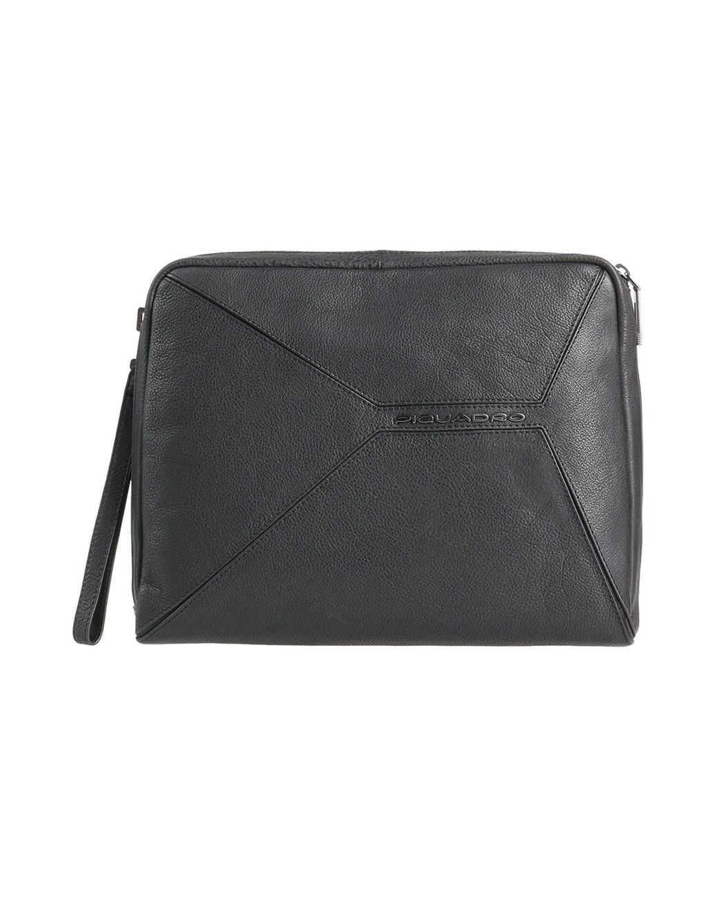 Piquadro Gray Clutch Leather for men