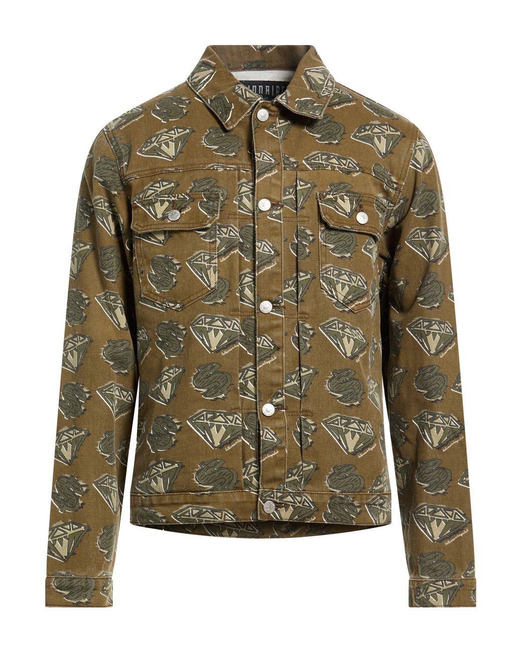 BBCICECREAM Green Denim Outerwear for men