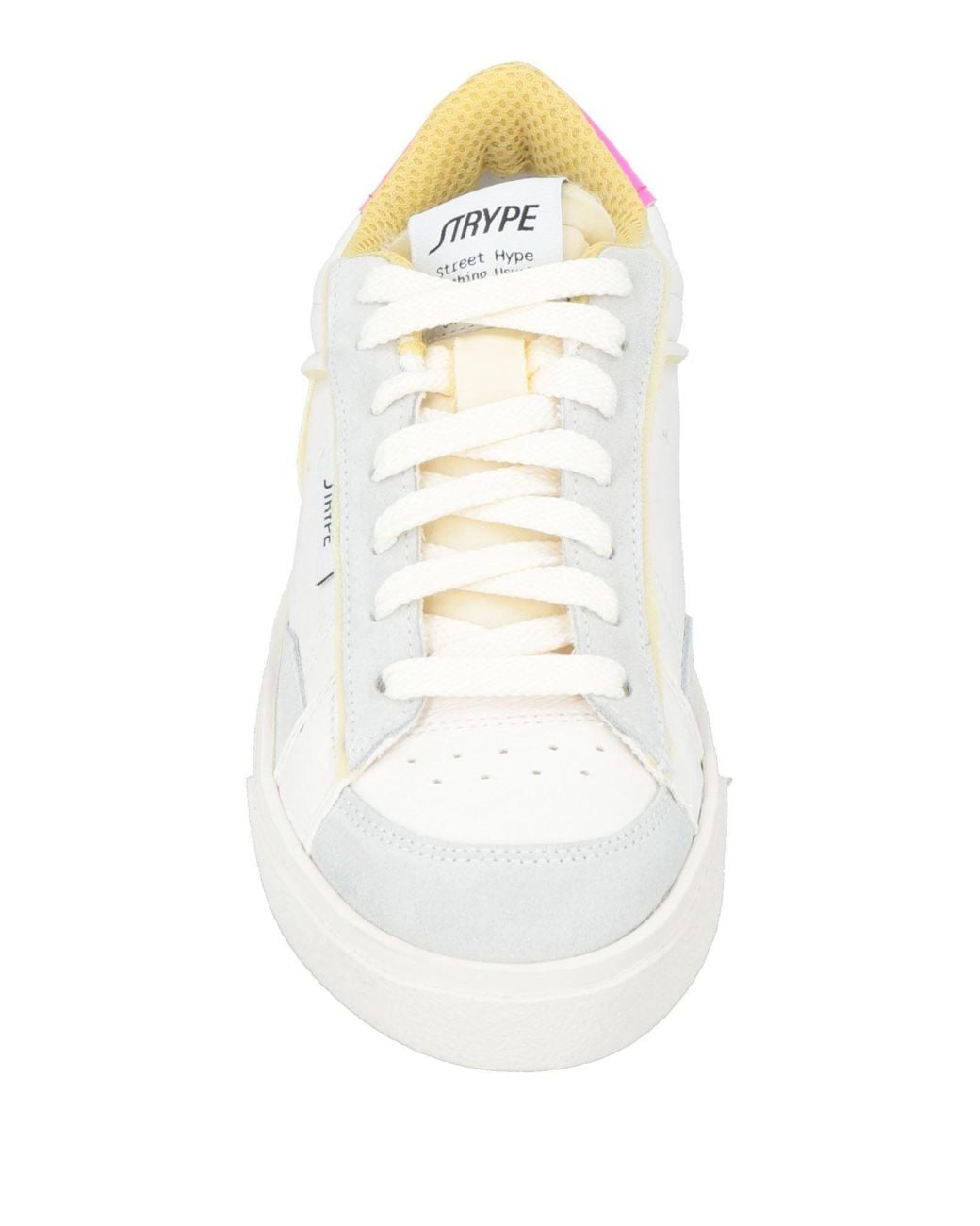 Strype White Sneakers Leather