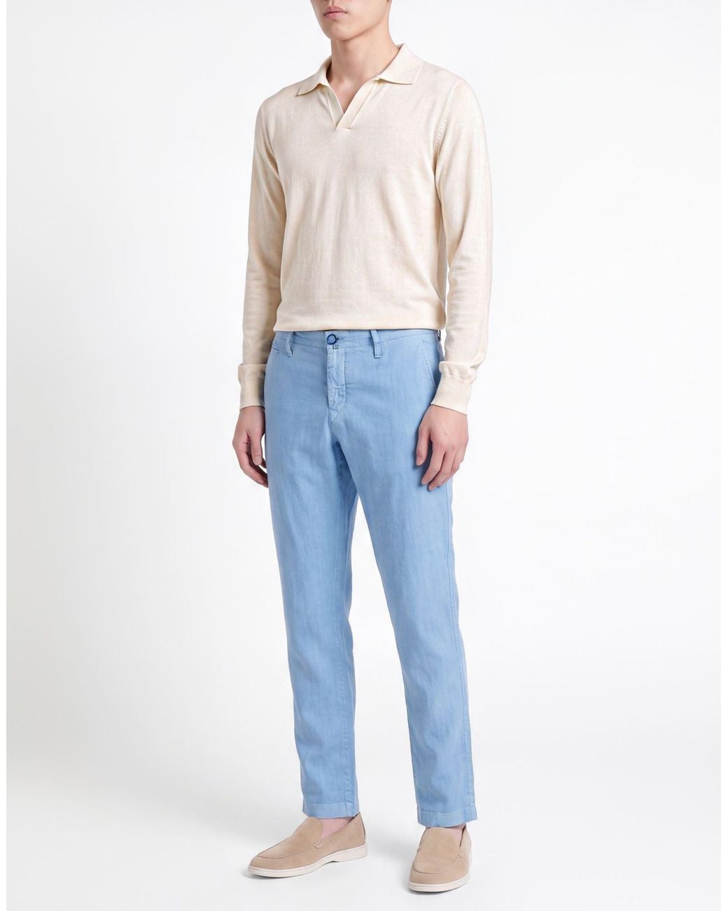 Jacob Cohen Blue Trouser for men