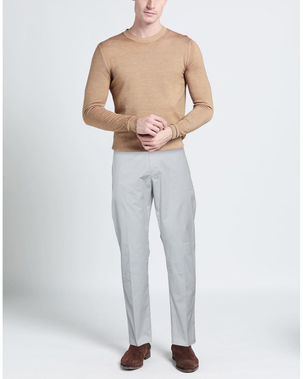Dondup Gray Trouser for men