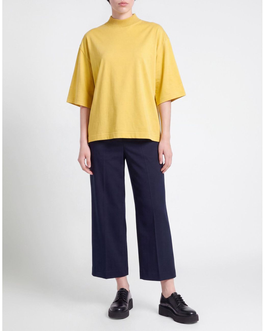Fabiana Filippi Yellow T-Shirt Cotton