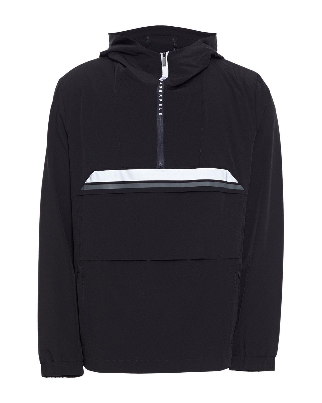 Karl Lagerfeld Synthetic Jacket in Black for Men - Lyst