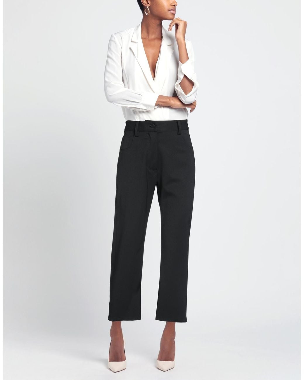 Hache Black Trouser