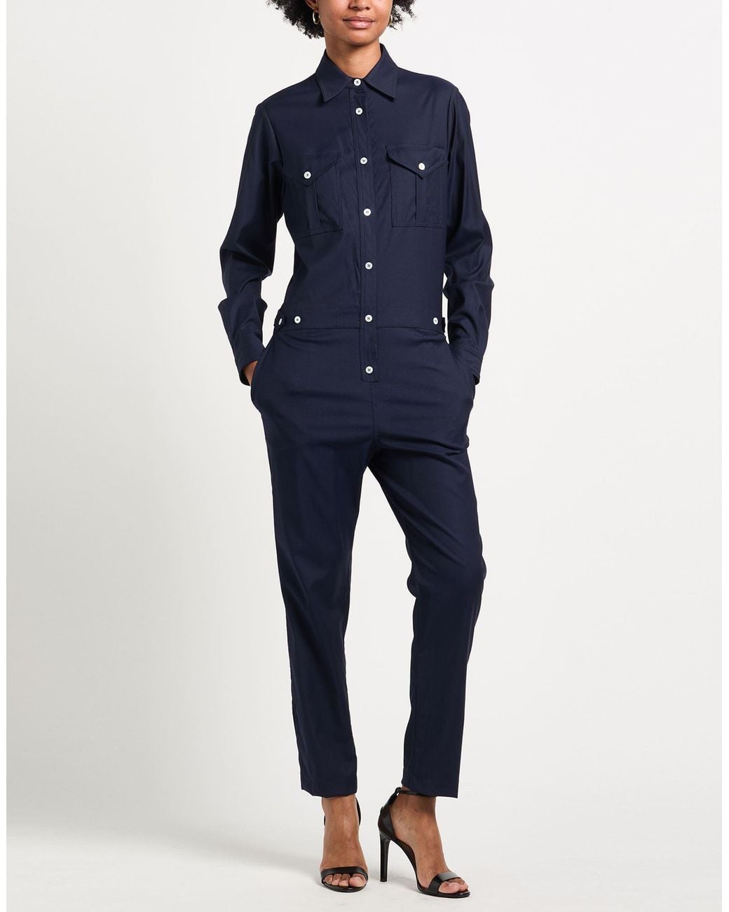 Eleventy Blue Jumpsuit