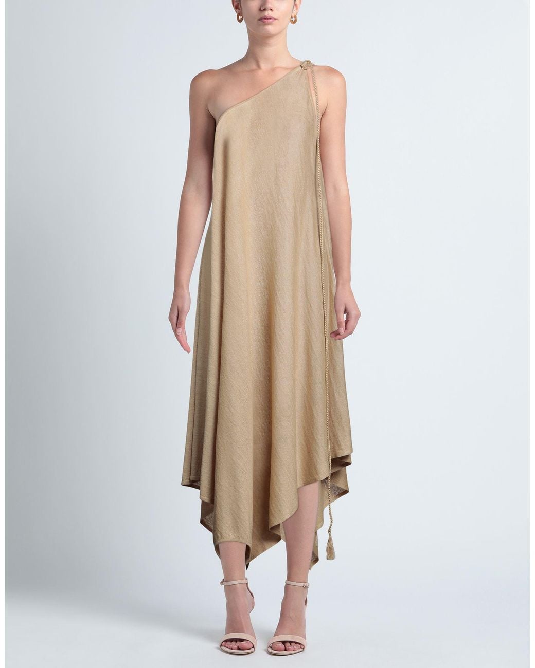 Robe longue Alanui en coloris Natural