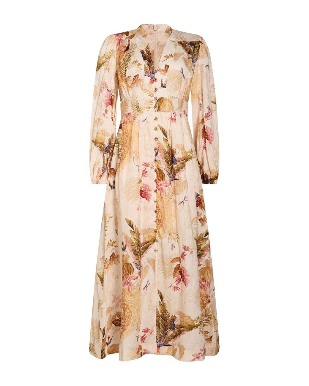 Zimmermann Natural Maxi Dress
