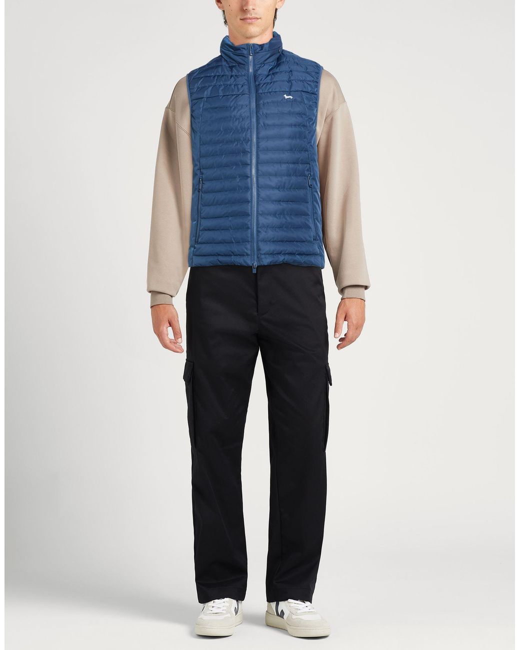 Chompa Sin Mangas Harmont & Blaine de hombre de color Blue