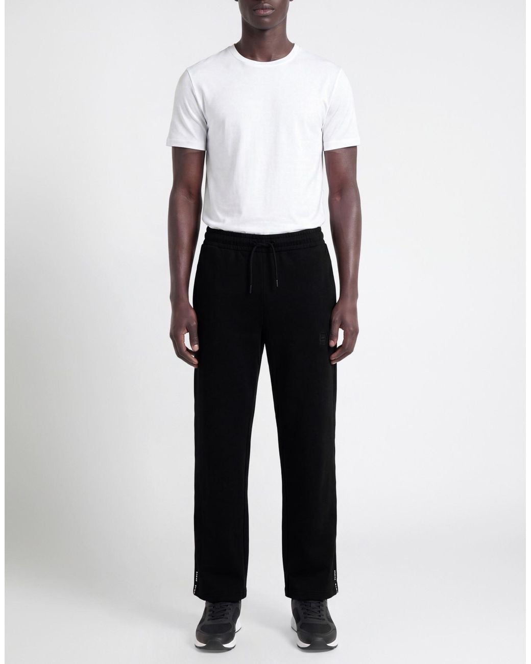 EA7 Black Trouser for men