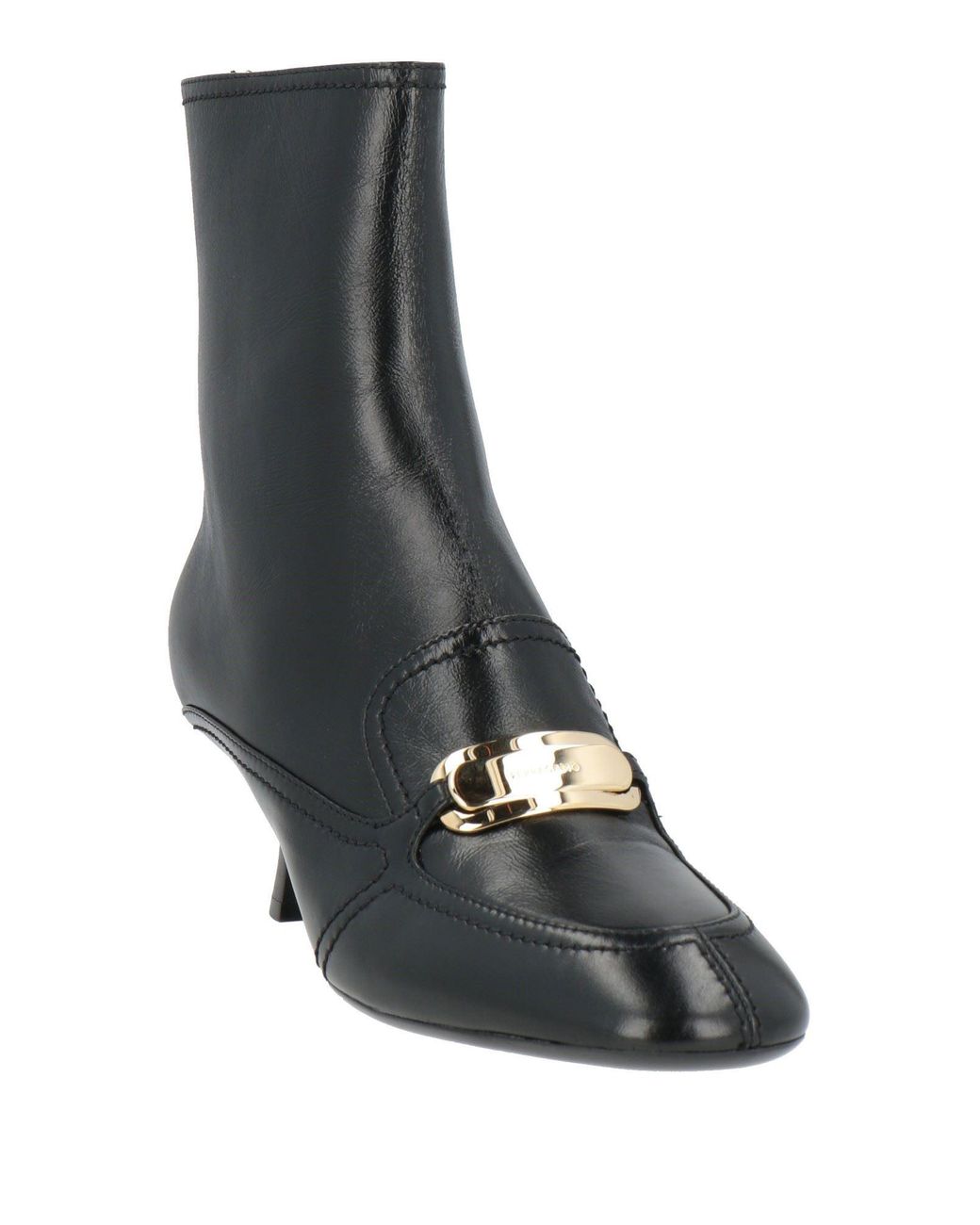 Ferragamo Black Stiefelette