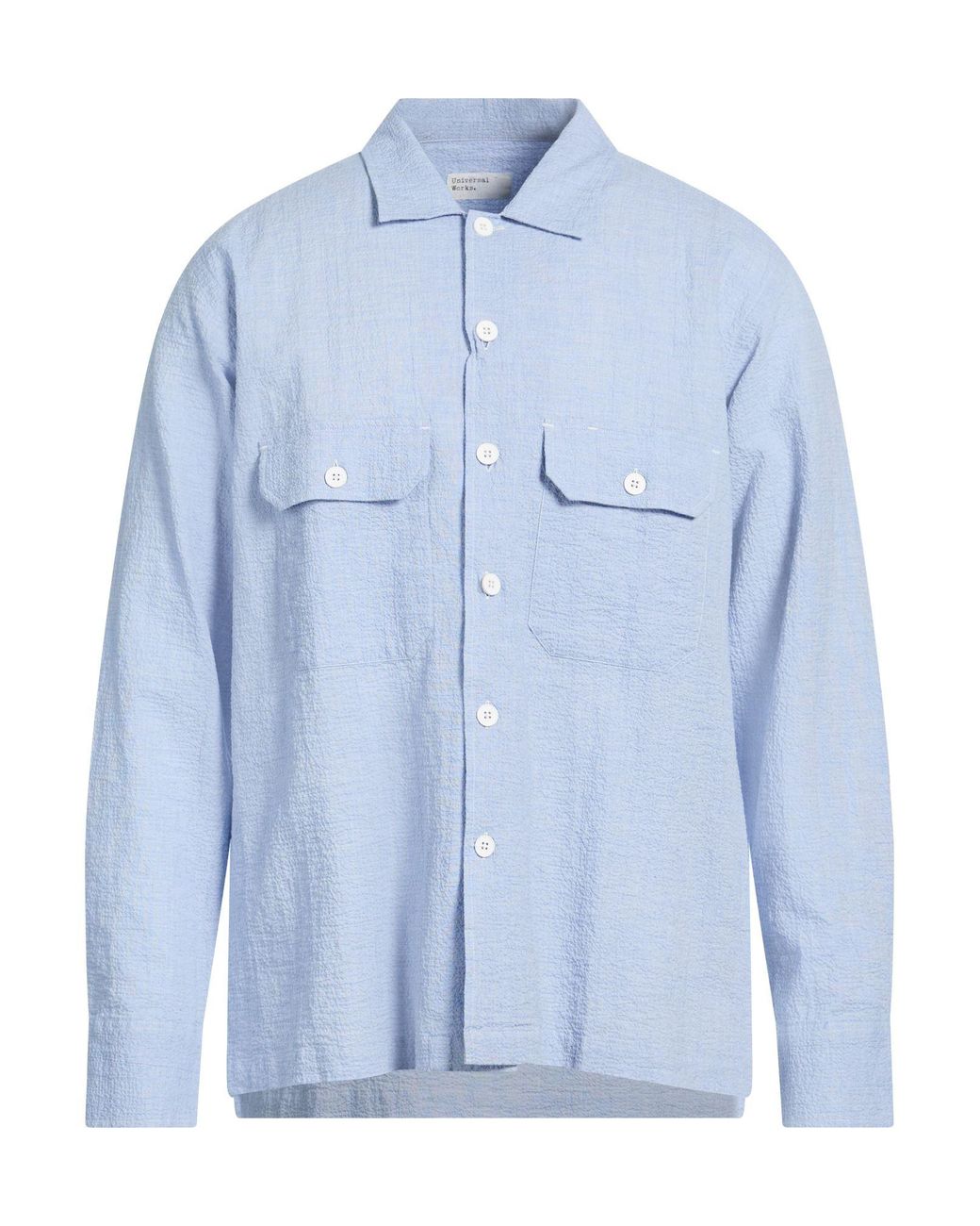 Universal Works Blue Shirt for men