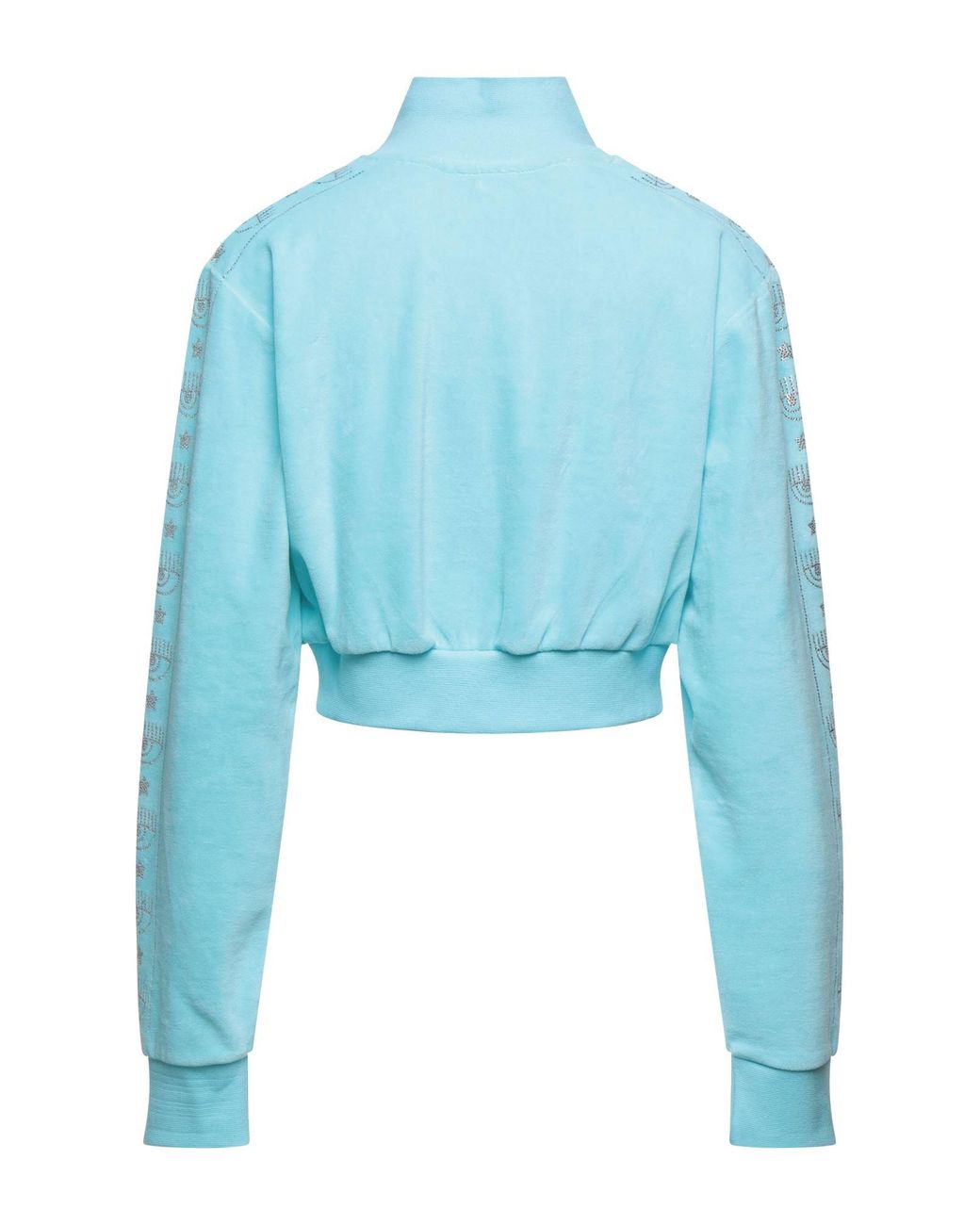 Chiara Ferragni Blue Sweatshirt