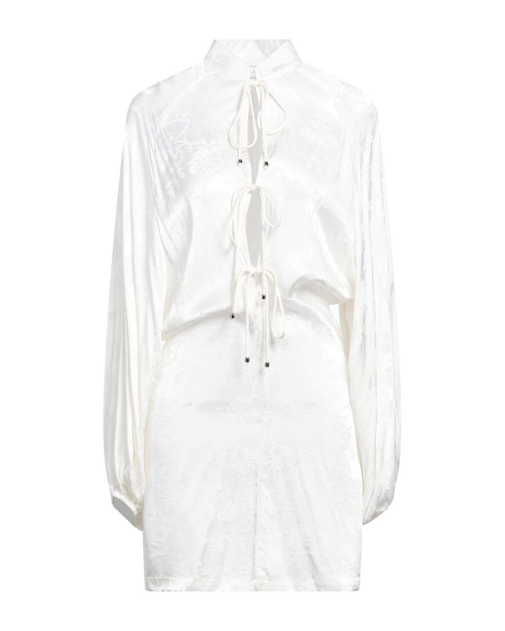WEILI ZHENG White Mini Dress
