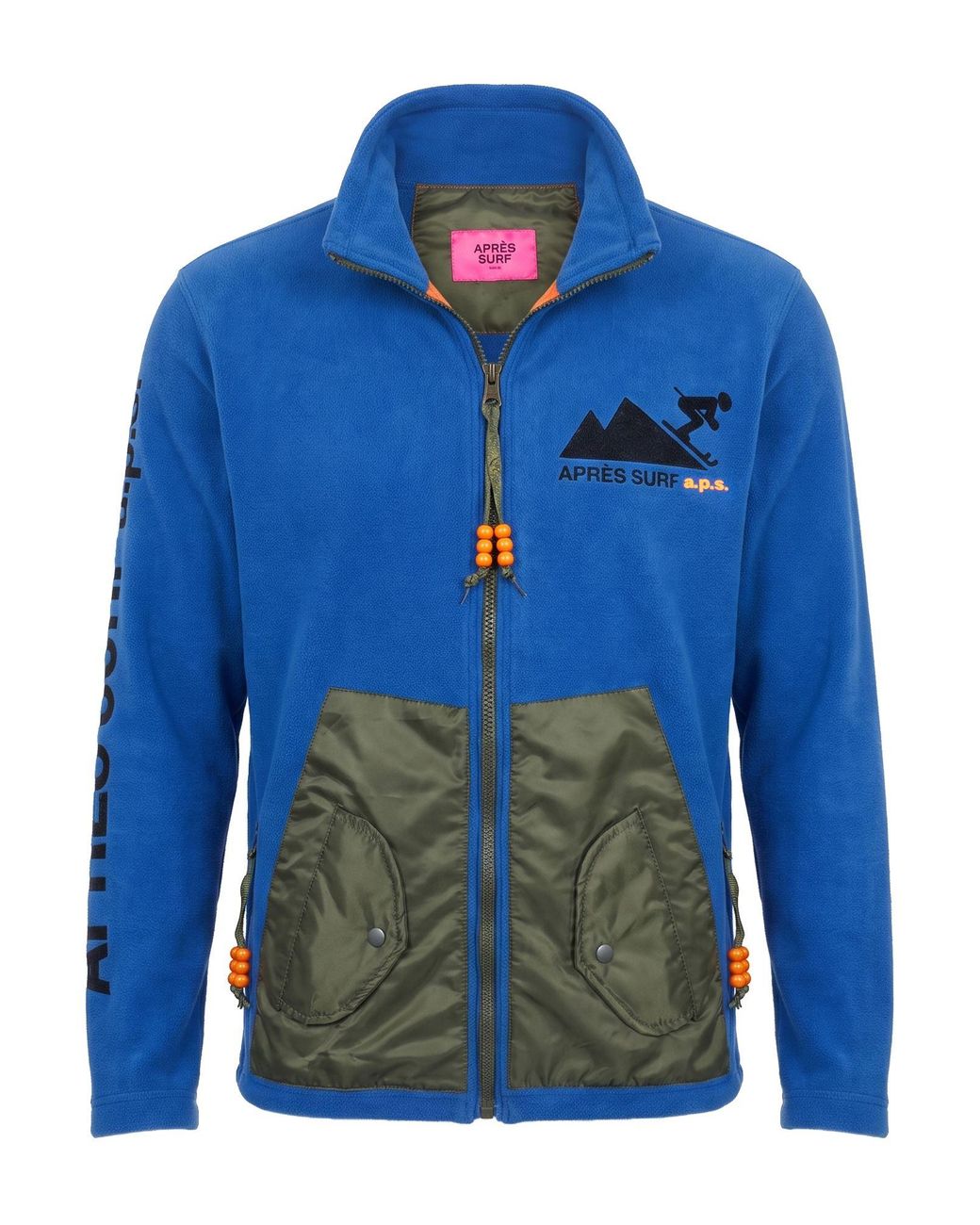 APRÈS SURF Blue Sweatshirt Polyester for men