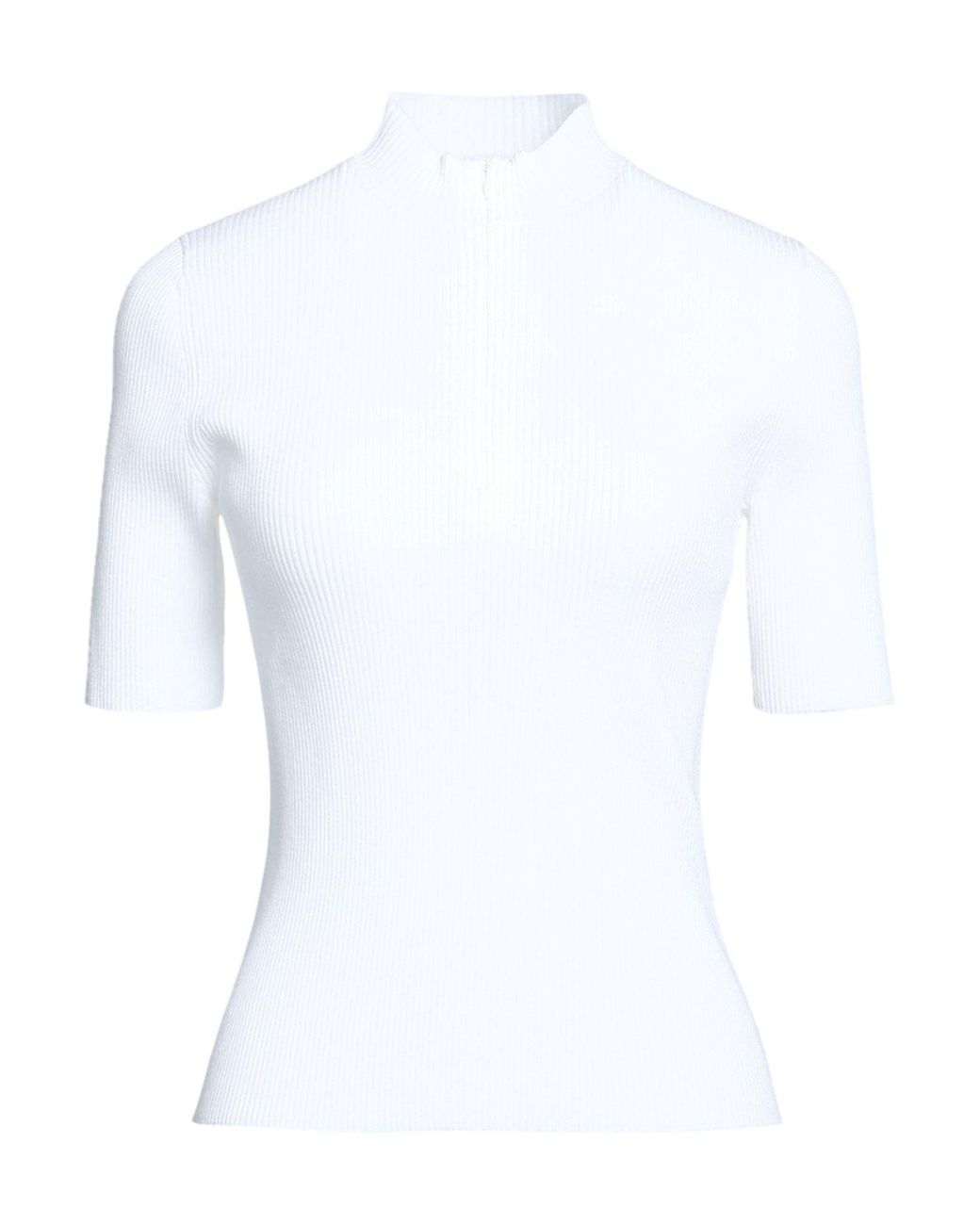 Tory Burch White Turtleneck