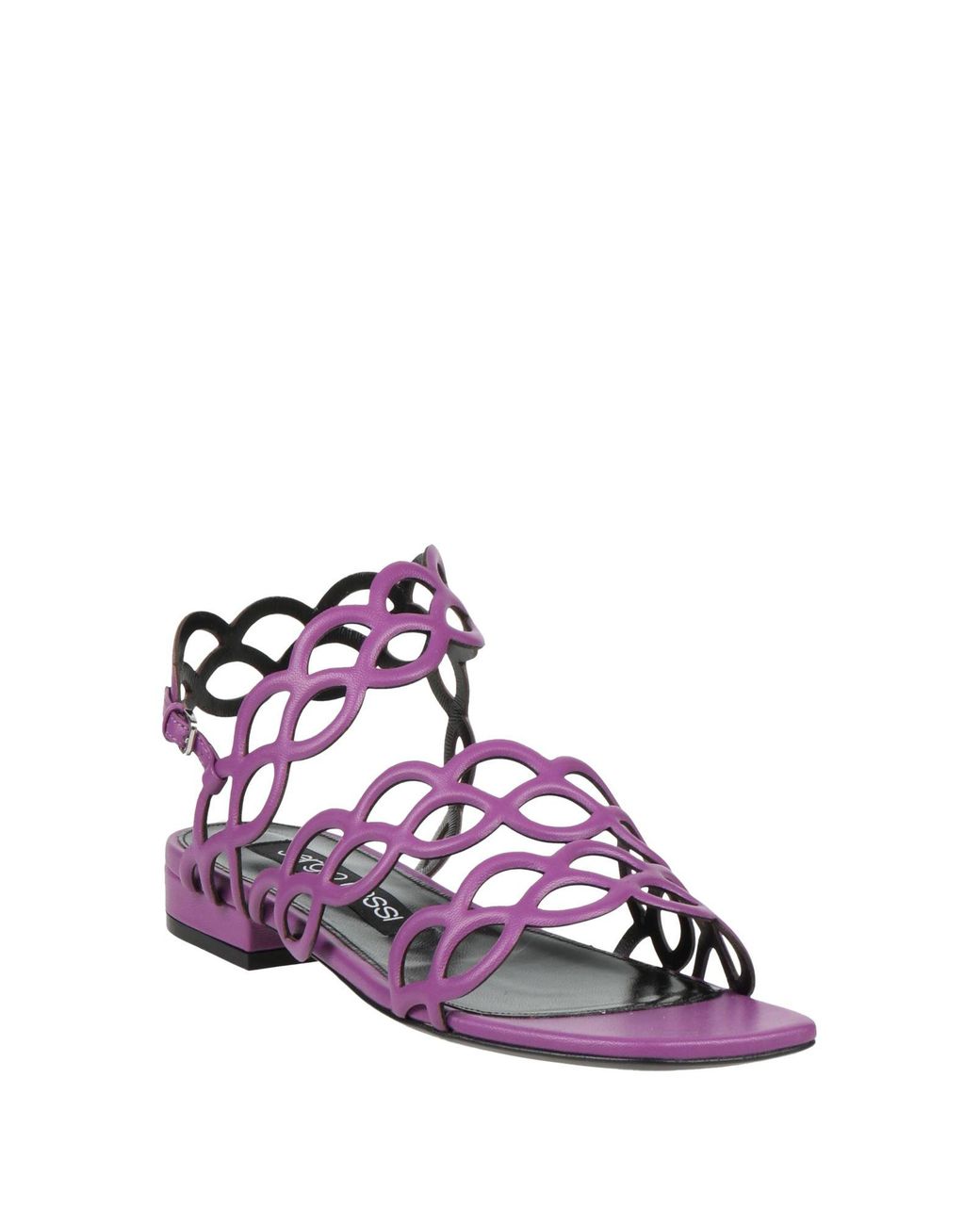 Sergio Rossi Purple Sandals