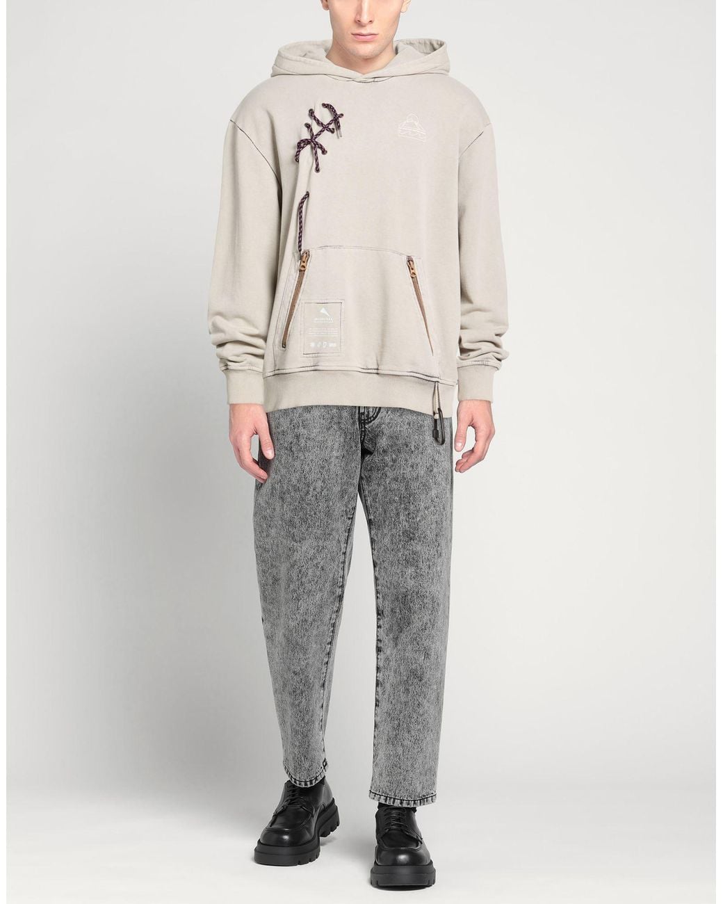 Mauna Kea White Sweatshirt Cotton for men